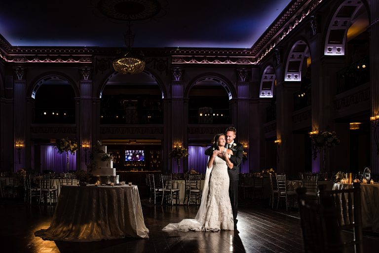 Ballroom at the Ben Wedding – Julie & Alex