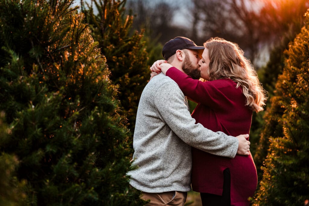 Hunt’s Christmas Trees Engagement – Dana & Gerald